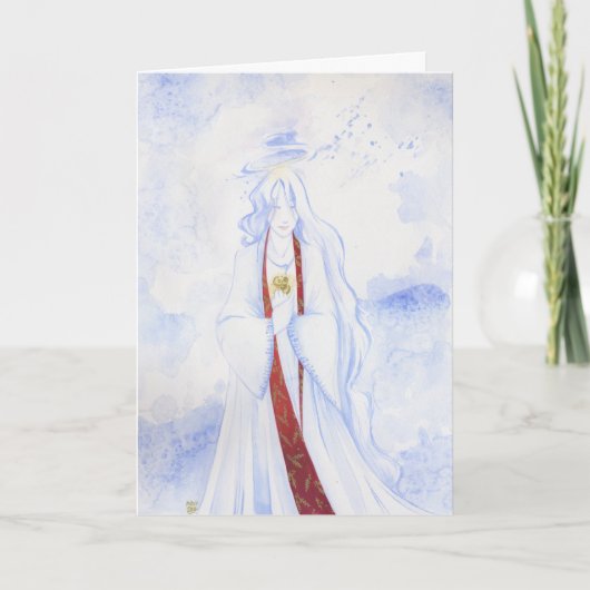 La lumière dans la carte de Noël (Devant)