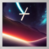 La lumière dans le désert Poster (Devant)