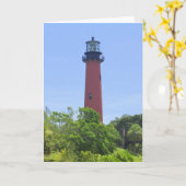 LA LUMIÈRE DANS NOTRE MAISON carte de voeux (Fleur jaune)