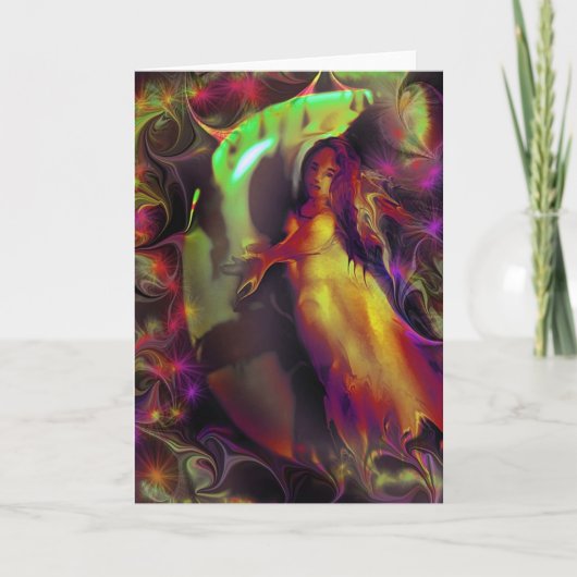 La Luna-wenskaart Kaart (Voorkant)