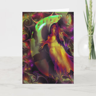 La Luna-wenskaart Kaart