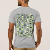 La lune bascule le T-shirt (Dos)