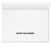 La Lune Bleue, Carte Halloween (Intérieur Horizontal (Bas))