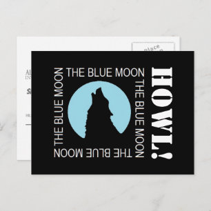 La Lune Bleue, Invitation de la fête d'Halloween
