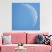 La Lune du Jour, Impression sur Toile d'Art de Pho (Insitu(Salon))
