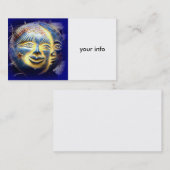 la lune du soleil tient le premier rôle des cartes (Devant / Derrière)