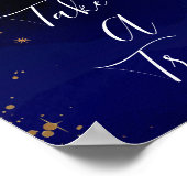 La lune et les étoiles prennent un affiche de réga (Coin)