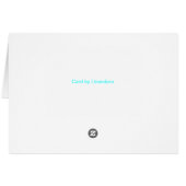 La Lune et une tour : Aberystwyth (Dos Horizontal)