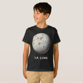 La Lune / Lune - Planète classique Tee T-shirt (Devant entier)
