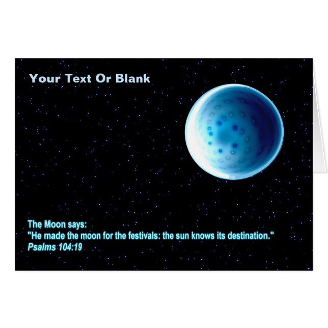 La Lune - Perek Shirah (Devant Horizontal)