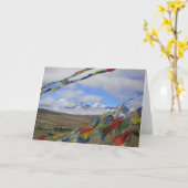 La-Lung La ・ Carte de voeux (Fleur jaune)