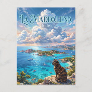 La Maddalena-archipel Italië Briefkaart