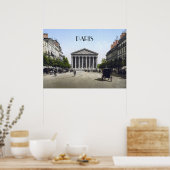 La Madeleine in Parijs Poster (Keuken)