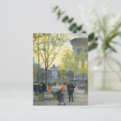 La Madeleine | Victor Gabriel Gilbert Briefkaart (Staand voorkant)