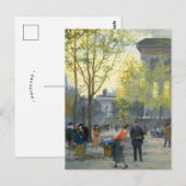 La Madeleine | Victor Gabriel Gilbert Briefkaart (Voorkant / Achterkant)