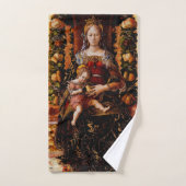 La Madonna della Candeletta de Carlo Crivelli (Serviette à main)