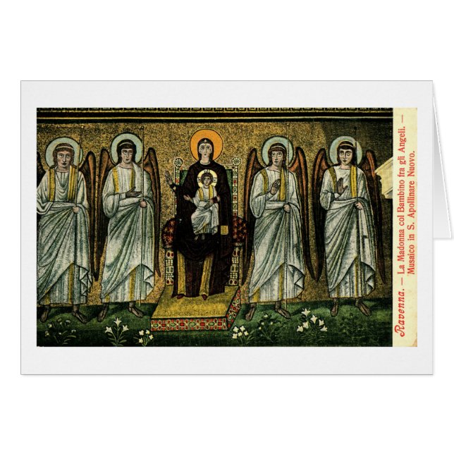 La Madonna et enfant (Devant horizontal)