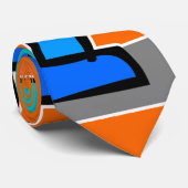 La magie crayonne la cravate bleue de robot (Roulé)