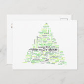 La magie de la carte postale de vacances du pôle N (Devant / Derrière)