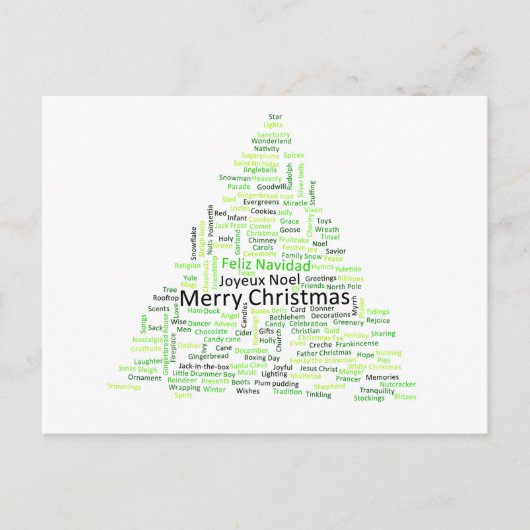 La magie de la carte postale de vacances du pôle N (Devant)