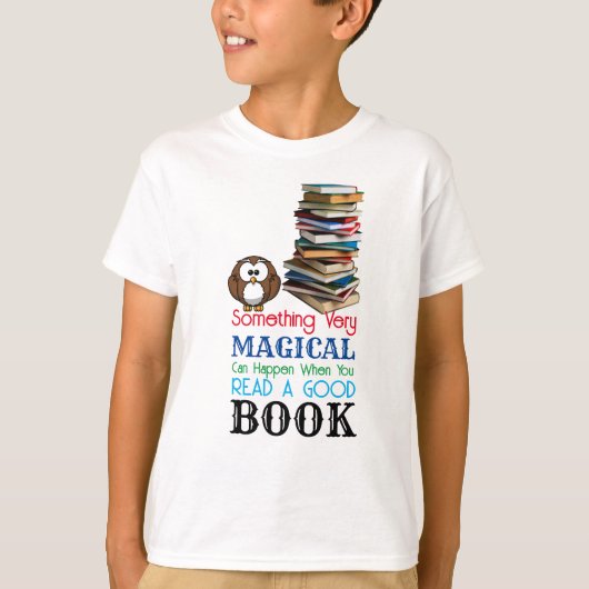 La Magie De La Lecture T-shirt (Devant)