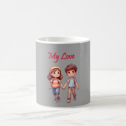La magie de l'amour de l'enfance : Mug for Special (Centre)