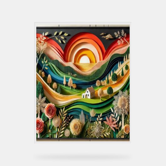 La magie de l'art aux murs (Recto)