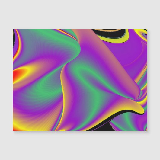 La magie des couleurs Carte magnétique (Devant)