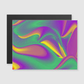 La magie des couleurs Carte magnétique (Devant / Derrière)