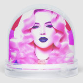 La magie du glamour d'un baiser soufflé bleu (Arrière)