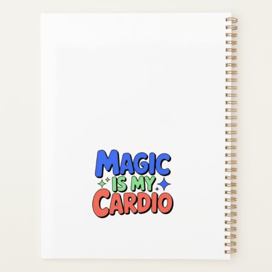 La magie est mon planificateur Cardio (Dos)
