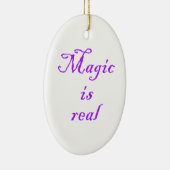 La magie est ornement vrai-ovale (Droite)