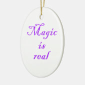 La magie est ornement vrai-ovale (Gauche)