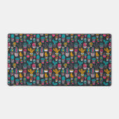 La Main Drawn Cactus dans Sketch Style Pattern (Recto)