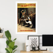 La main du destin Poster du Théâtre Vintage (Bureau à domicile)