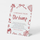 La Main Italienne A Tiré Un Message Du Signe Bump (Recto)