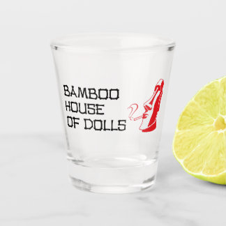 La Maison des poupées en bambou en verre soufflé