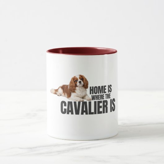 La maison est là où est le Cavalier Mug (Centre)