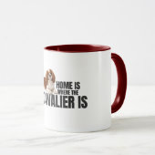 La maison est là où est le Cavalier Mug (Devant droit)