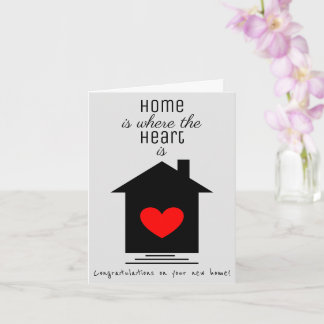 La maison est là où le coeur est - Nouvelle carte 