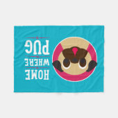 La maison est où le carlin est couverture (Devant (Horizontal))