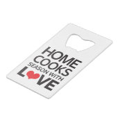 La maison fait cuire la saison avec amour (Devant Angle)