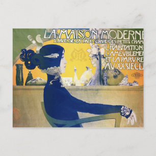 La Maison Moderne, c.1902 Briefkaart