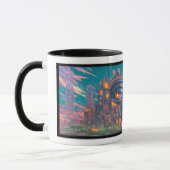 La maison n'est pas impressionnée TAG MUG (Gauche)