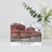 La "Maison Rouge", Port d'Espagne, Carte postale T (Debout devant)