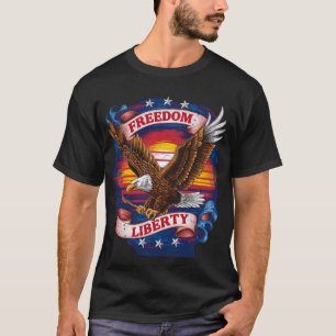 La Majesté de l'aigle : Symbole de force T-shirt
