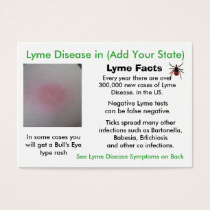 La maladie de Lyme dans vos cartes de