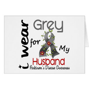 La maladie de Parkinsons je porte le gris pour mon