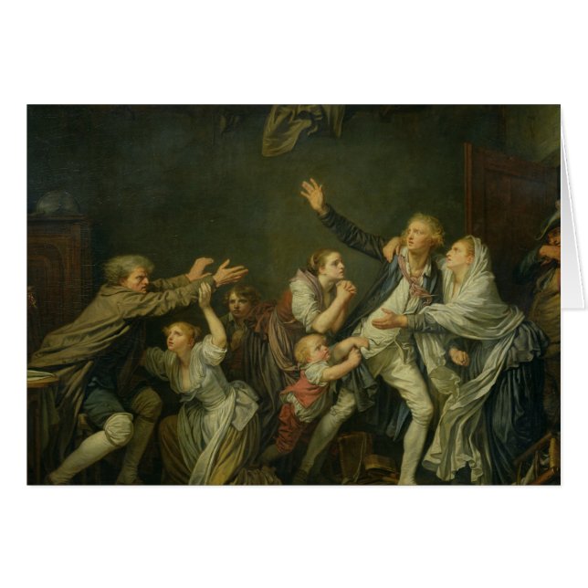 La malédiction du père ou le fils ingrat, 1777 (Devant horizontal)