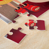 La maman aime le puzzle de bébé (maman Voli Bebu) (Côté)